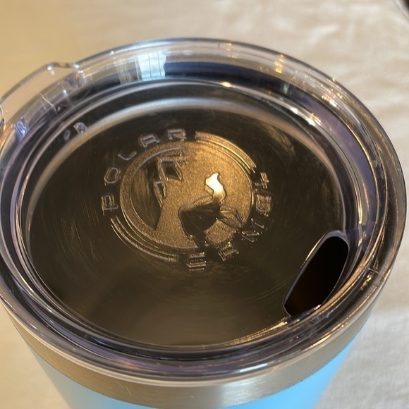 💐5/25 polar camel light blue 30 ounce insulated coffee tea drink tumbler - Picture 2 of 5